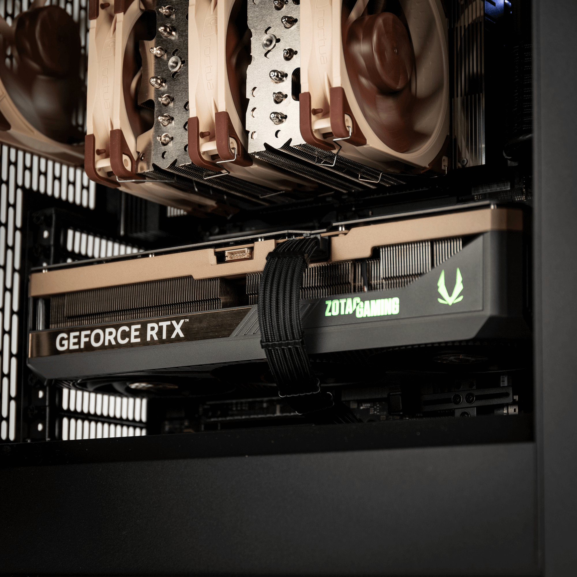 Workstation PC from the inside