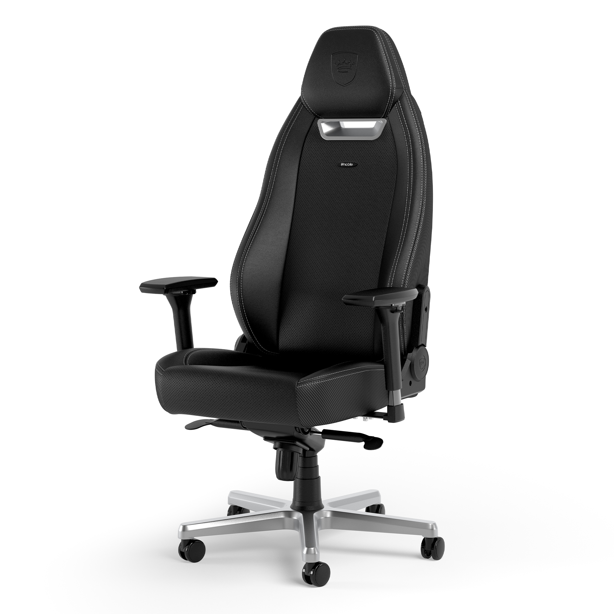 noblechairs LEGEND Silver Edition noblechairs LEGEND Silver Edition side view