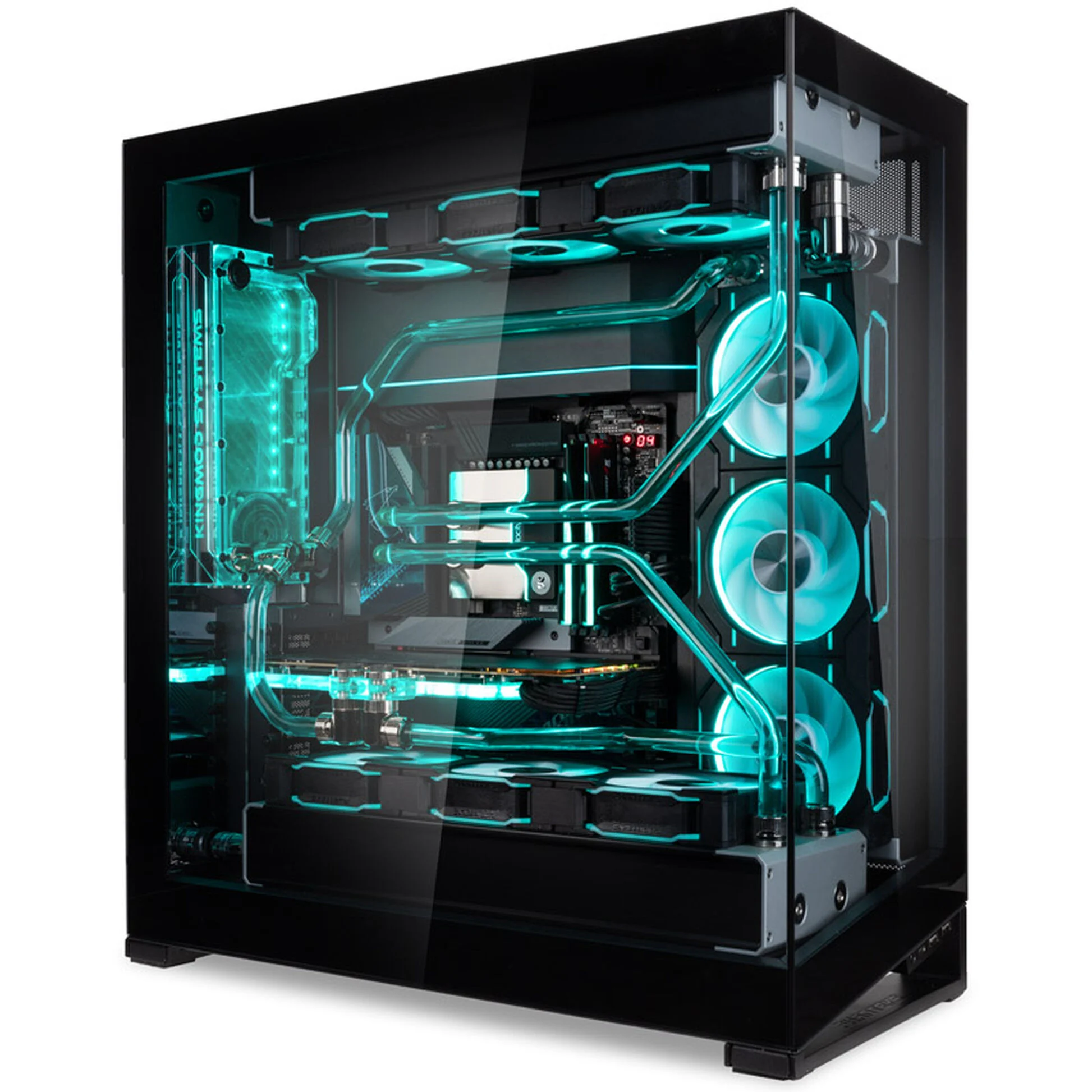 Custom-Loop – große Radiatorfläche und entkoppelte Pumpe