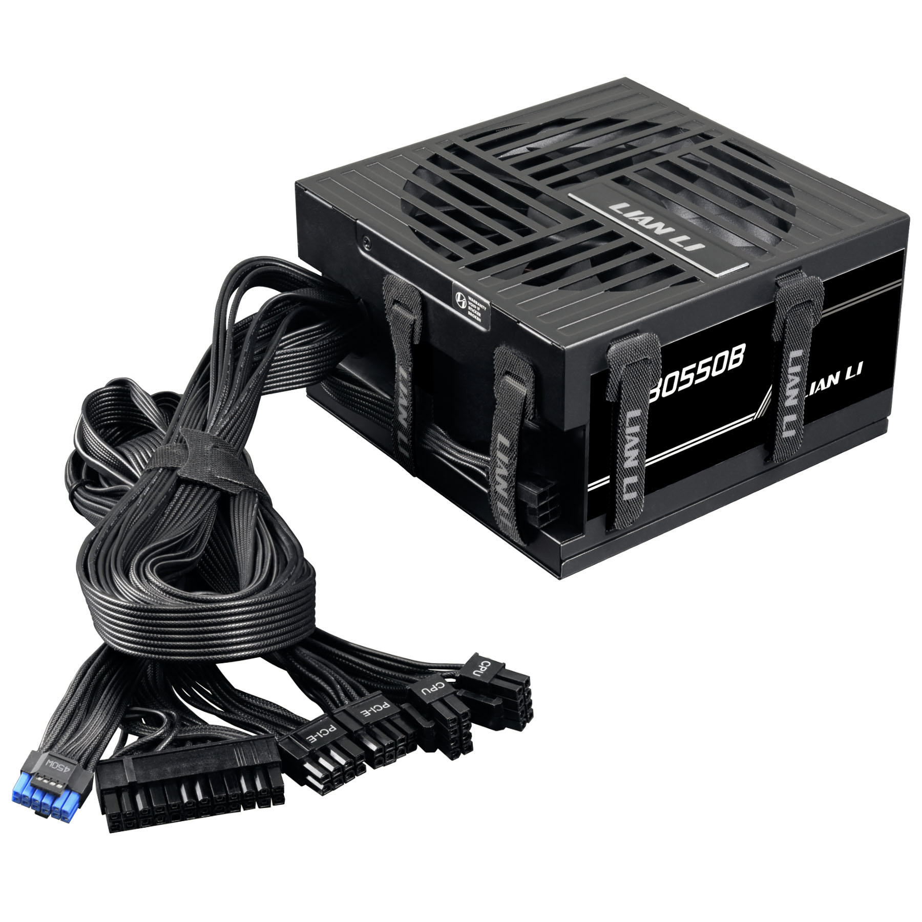 Lian Li RB 550W – Semi-Modular Connections