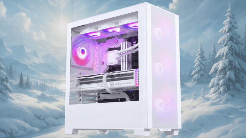 Buy White Gaming PCs at Caseking