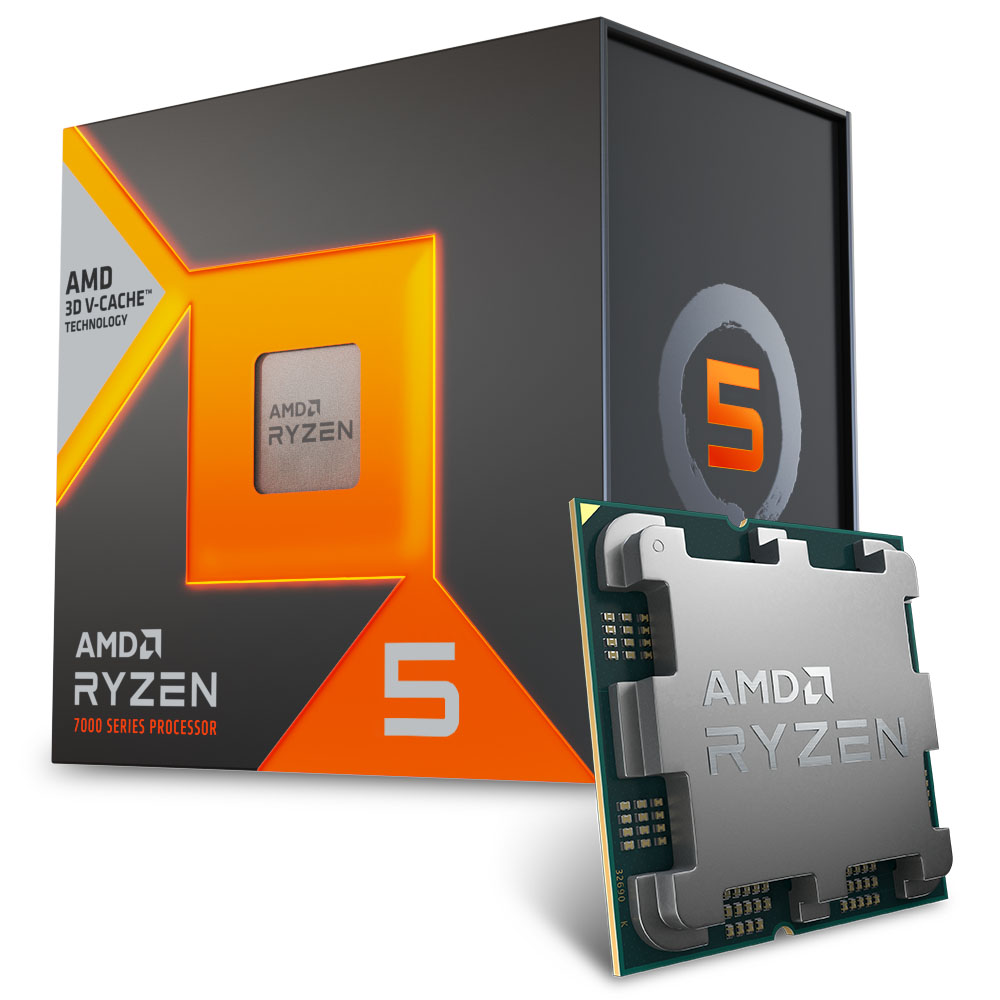 Ryzen 5 7500X3D CPU with box