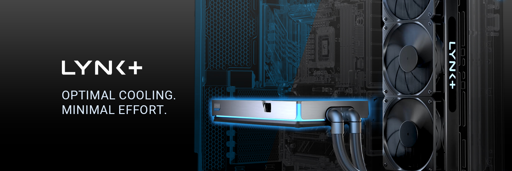 LYNK+ Banner - GPU AIO/Radiator