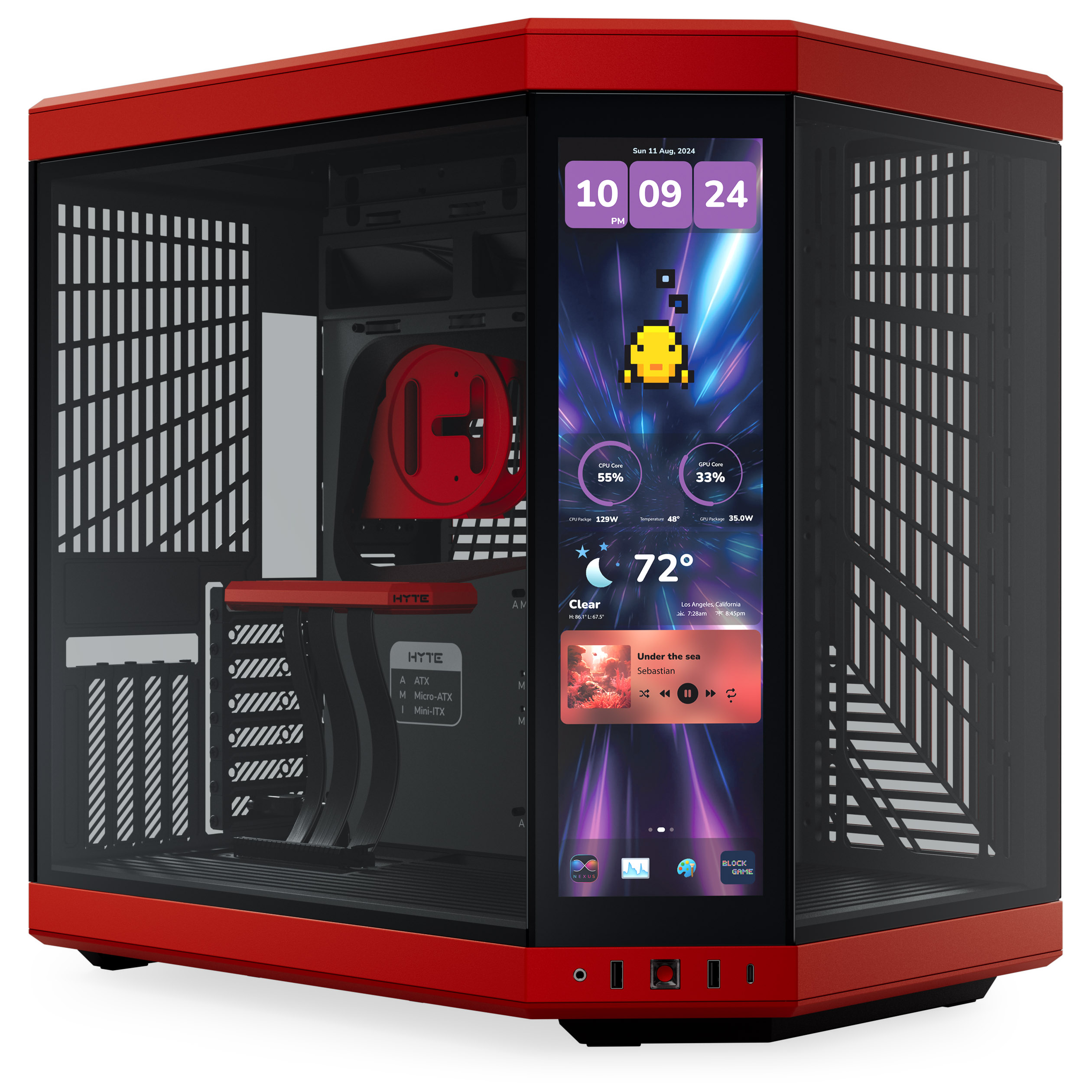 HYTE Y70 Touch Infinite PC-Gehäuse