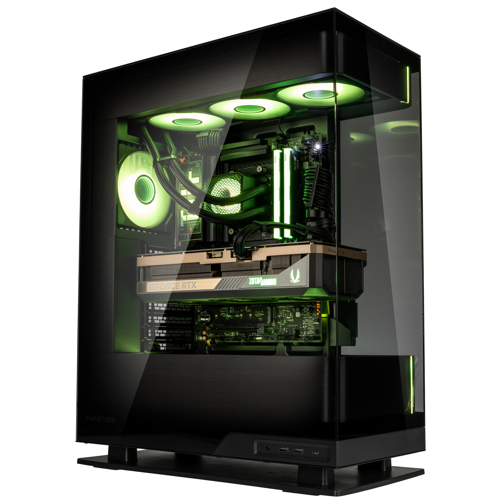 KingForge Gaming-PC GrandMaster von vorne