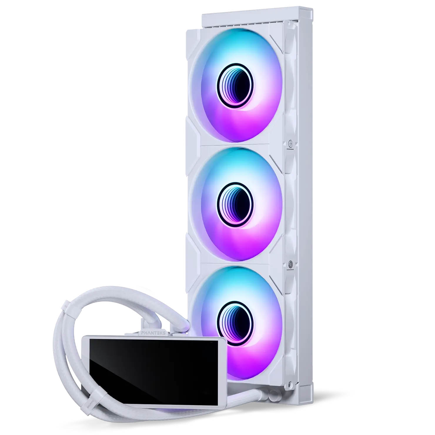 Phanteks Glacier One 360M25 LCD Phanteks Glacier One 360M25 LCD installed in PC