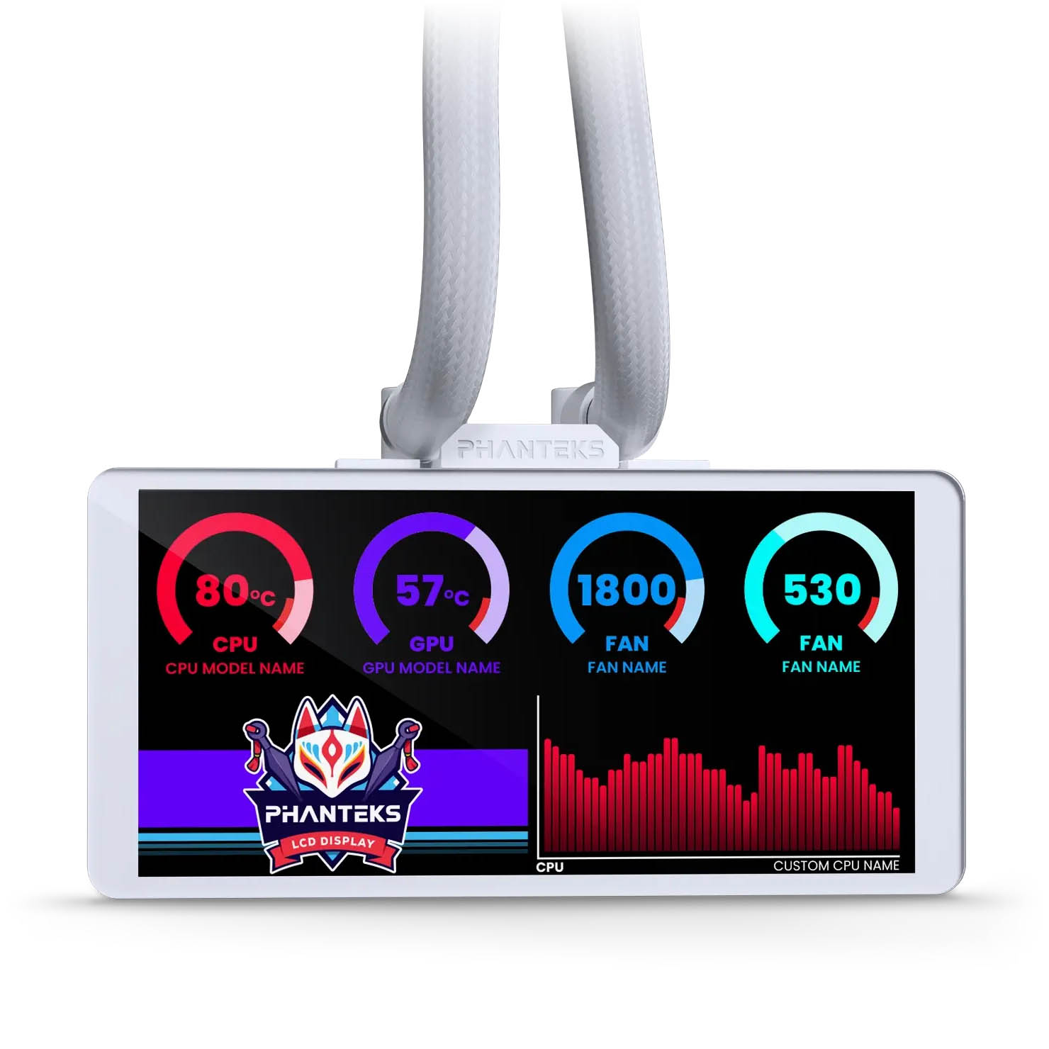 Phanteks M25 Gen 2 fans M25 Gen 2 fans on the radiator