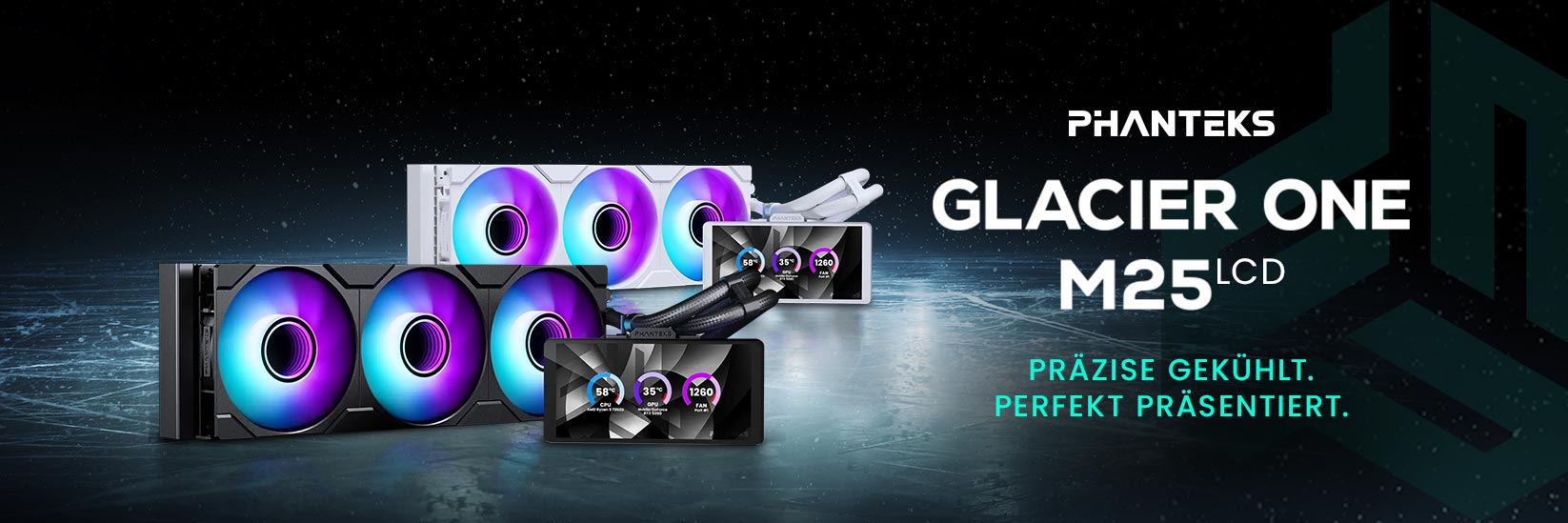 Phanteks Glacier M25 LCD