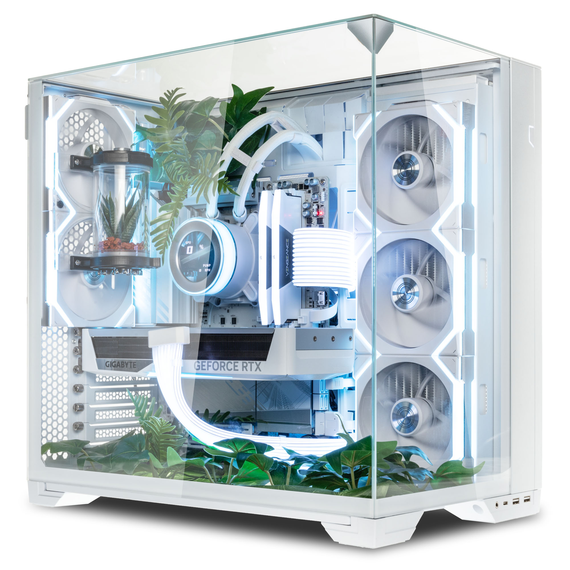 Gesamtansicht des King Mod Systems Biotop Gaming-PCs