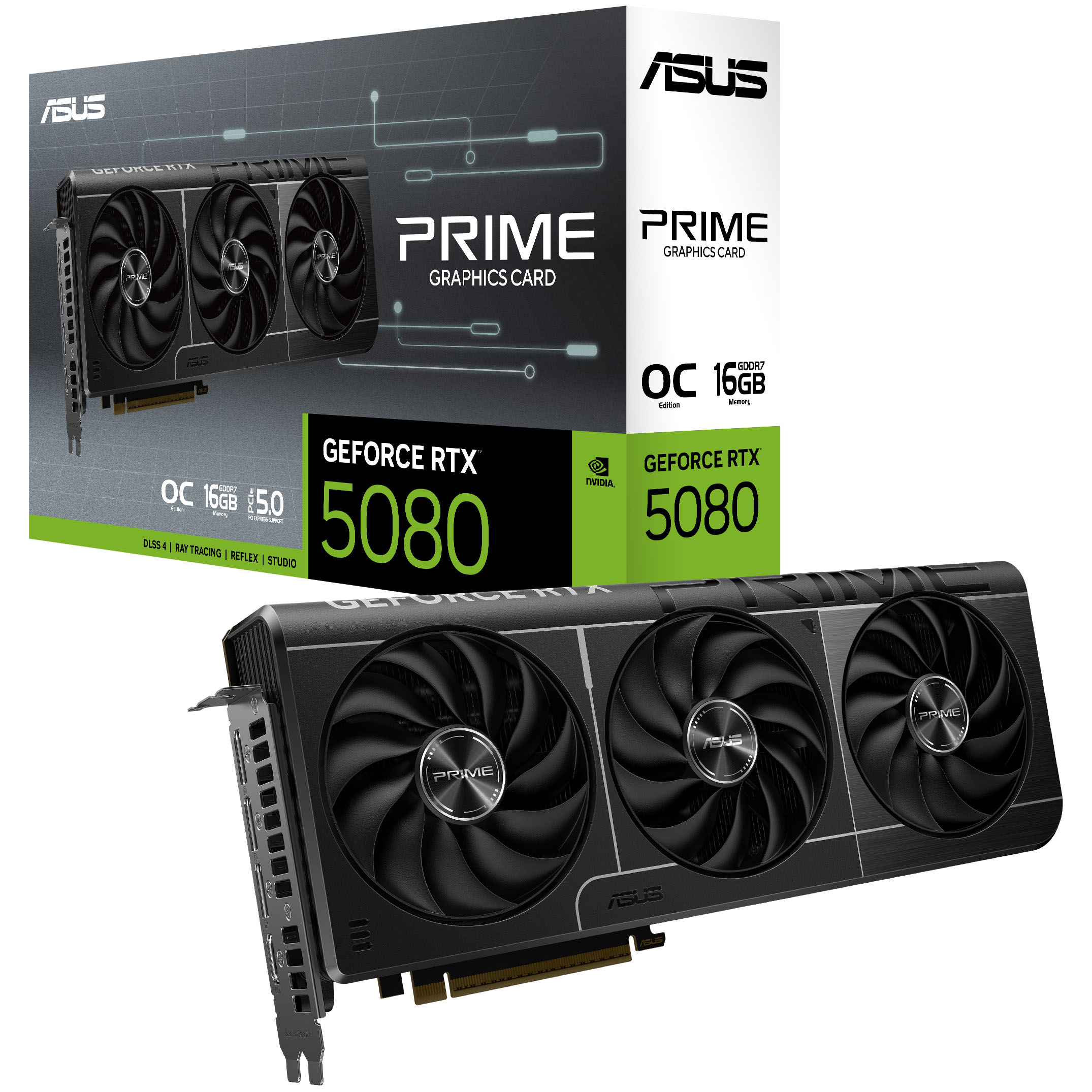 ASUS Prime GeForce RTX 5080 EVO OC Grafikkarte