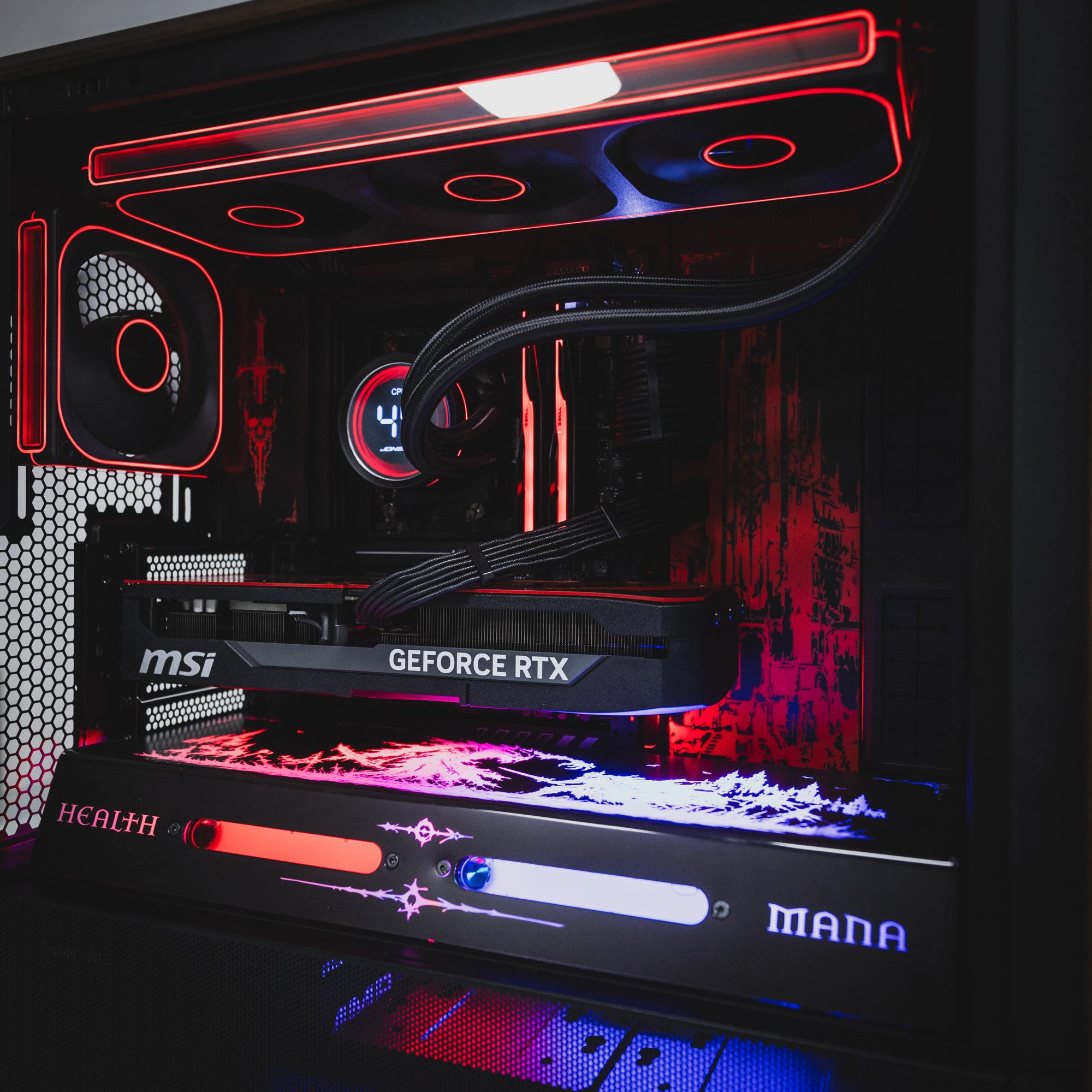 Custom-PC DuskForge von innen
