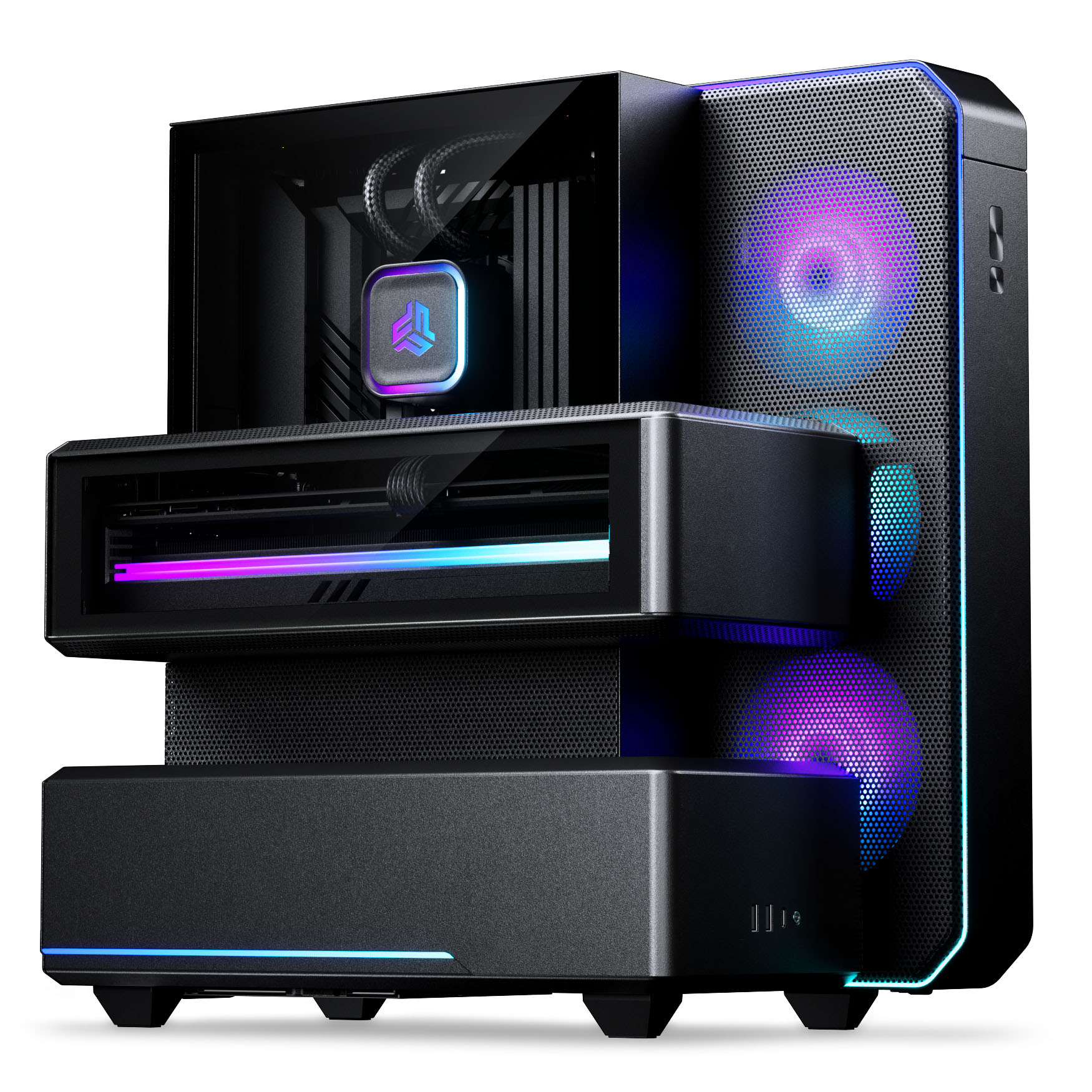 Phanteks EX5 PLUS with 360 mm AiO