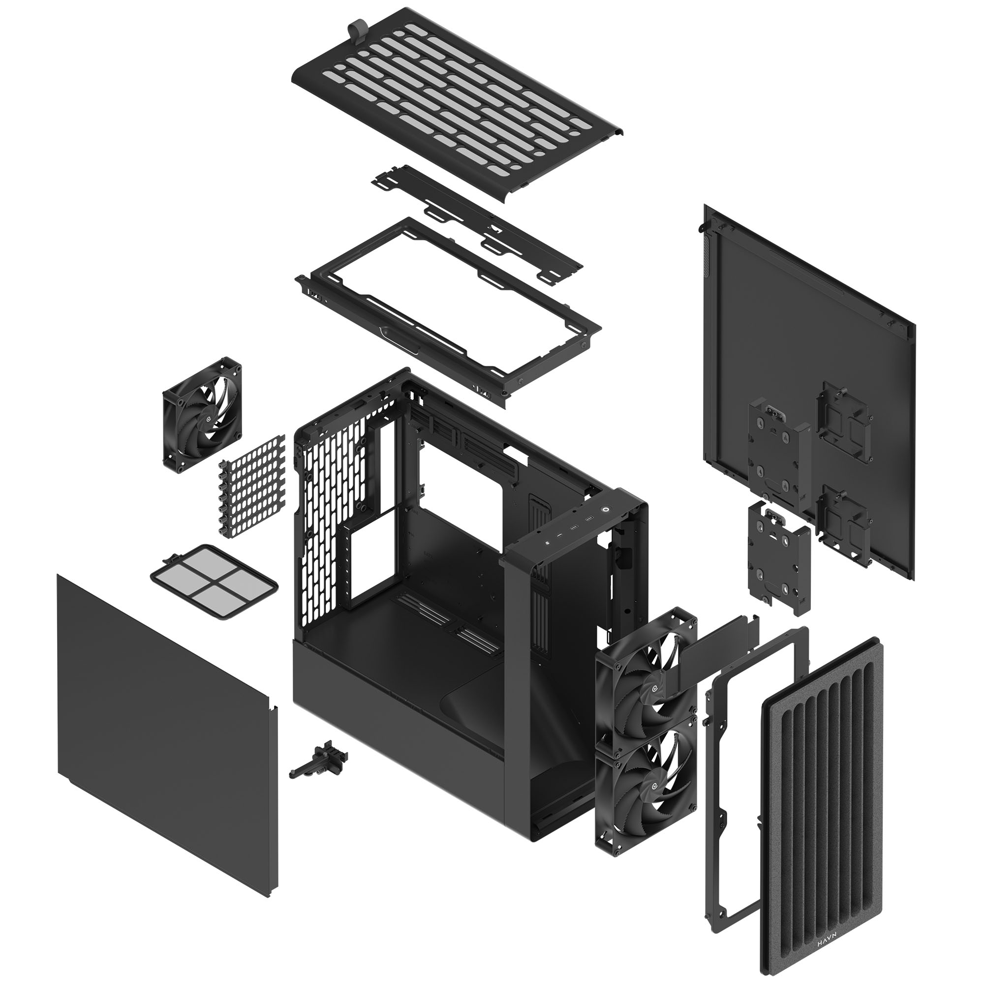 HAVN BF 360 Flow Solid cable management