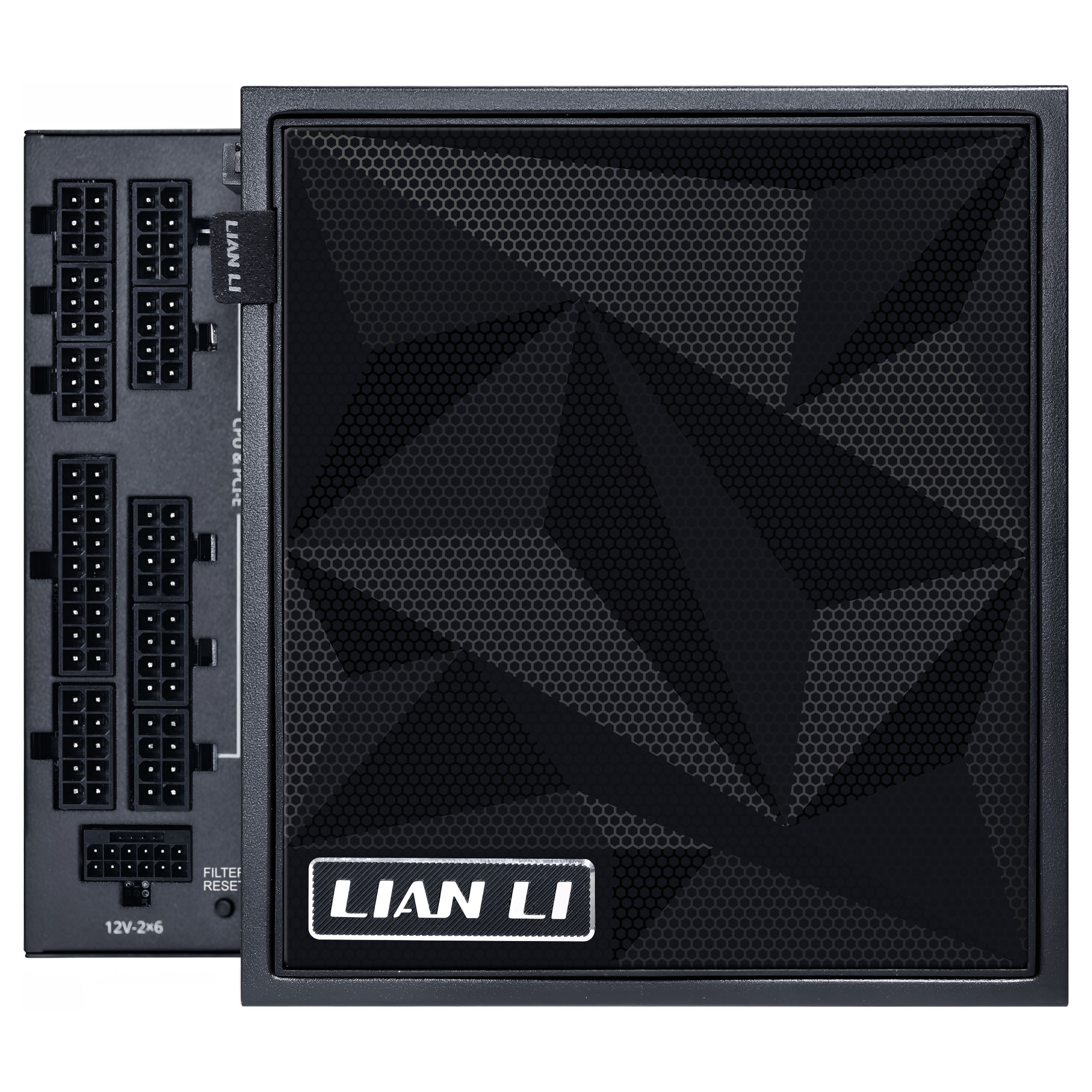 Lian Li EDGE Hub V2 on Platinum power supply