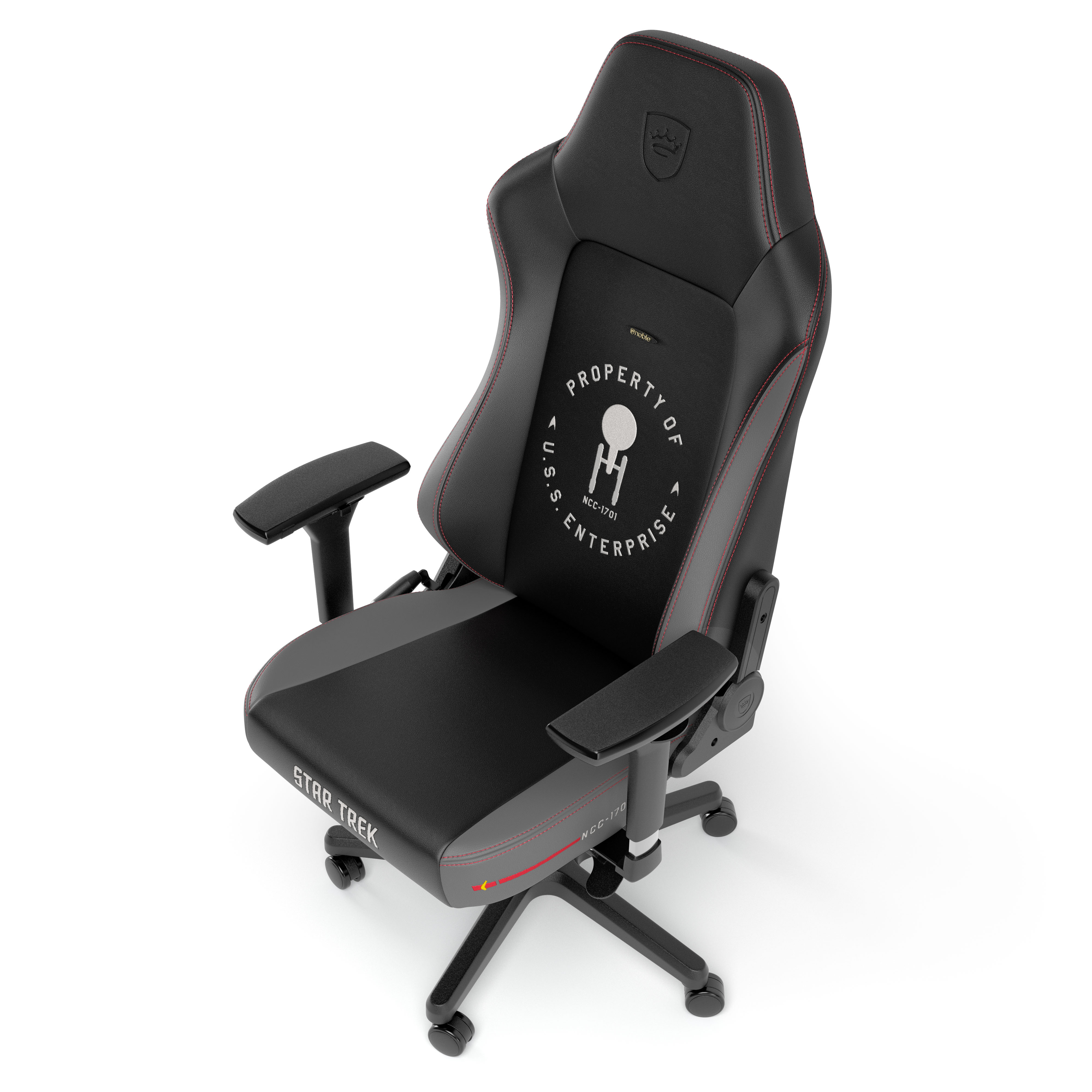 noblechairs HERO Star Trek Edition Polsterung und Fußkreuz