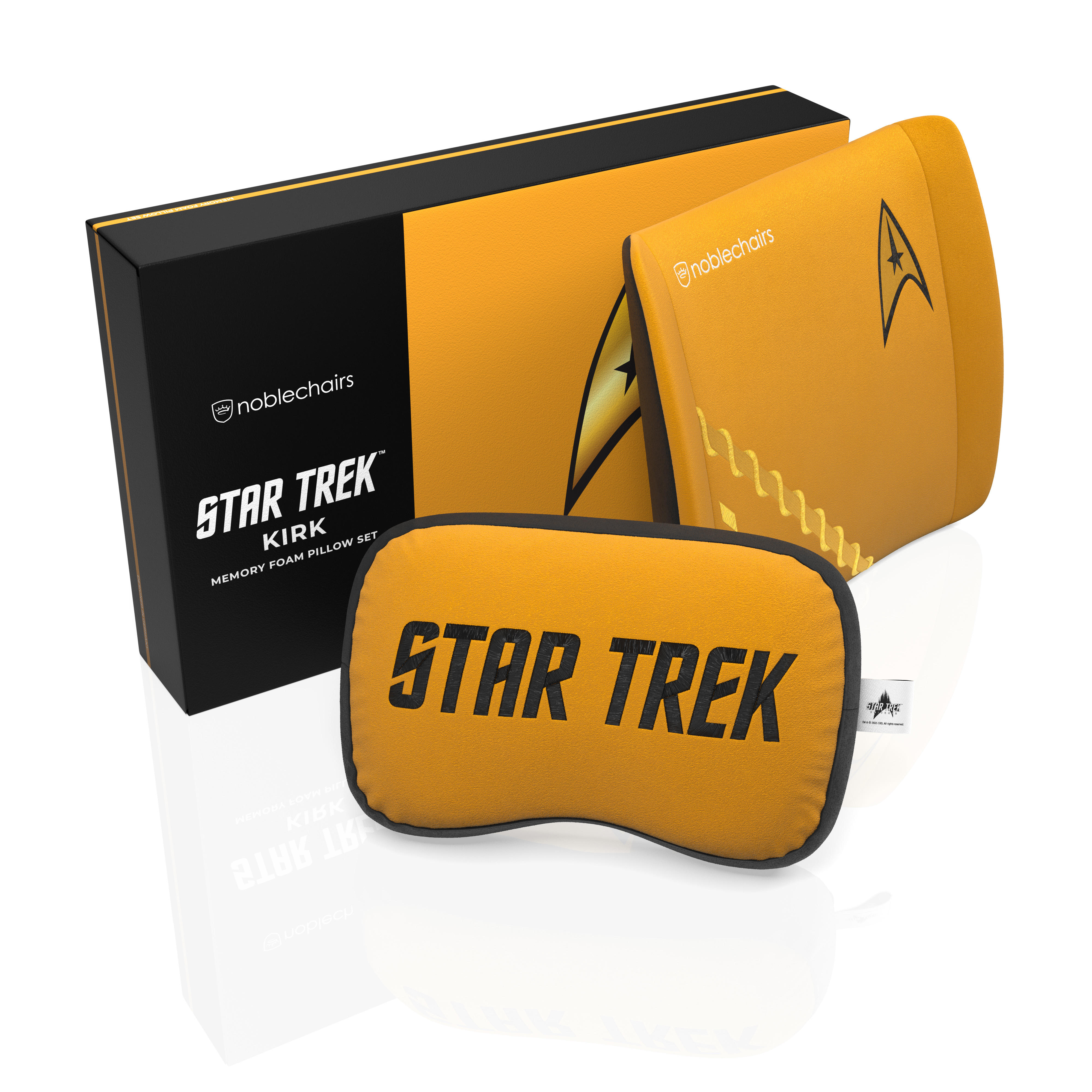 noblechairs Star Trek Kirk Memory Foam Kissen-Set