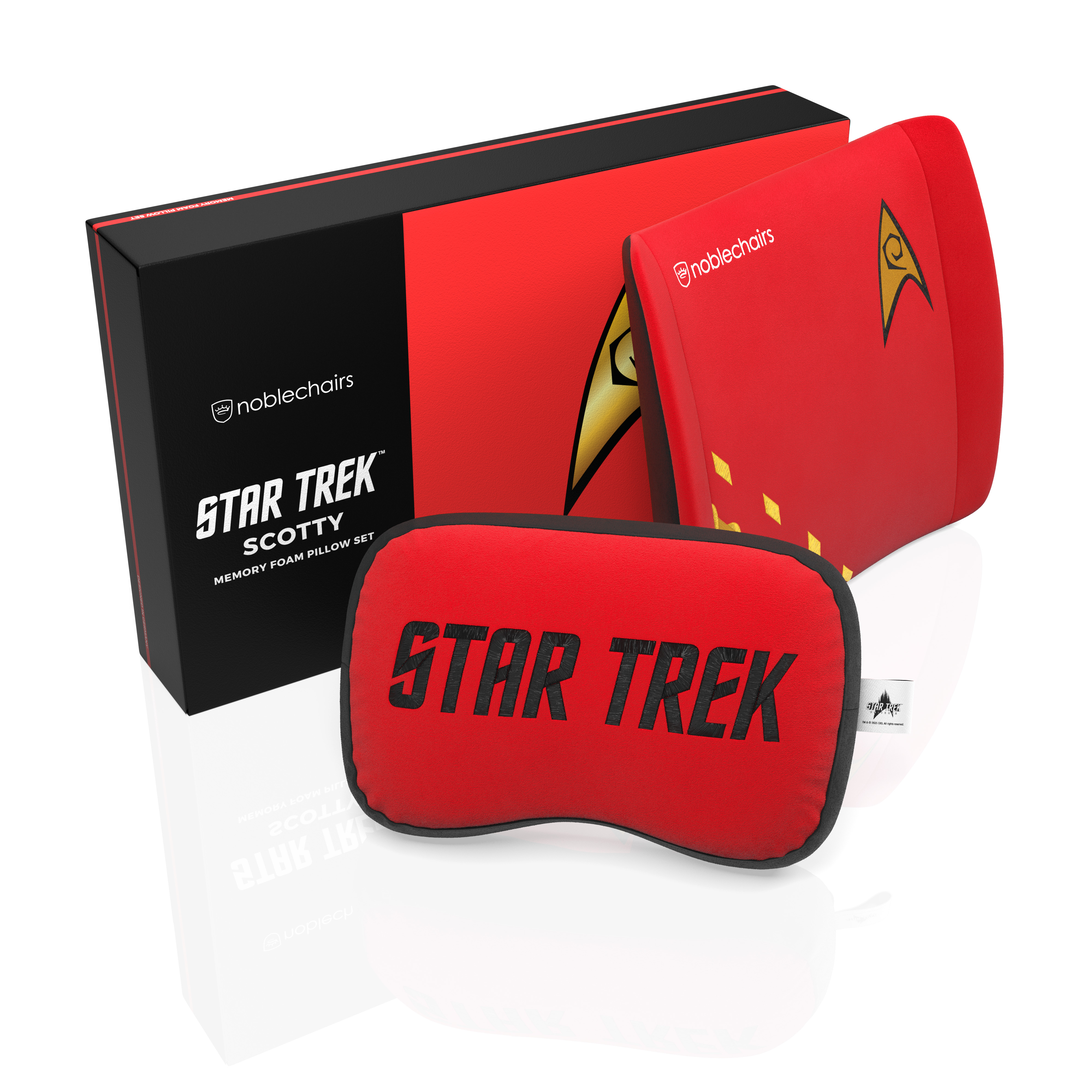 noblechairs Star Trek Scotty Memory Foam Kissen-Set