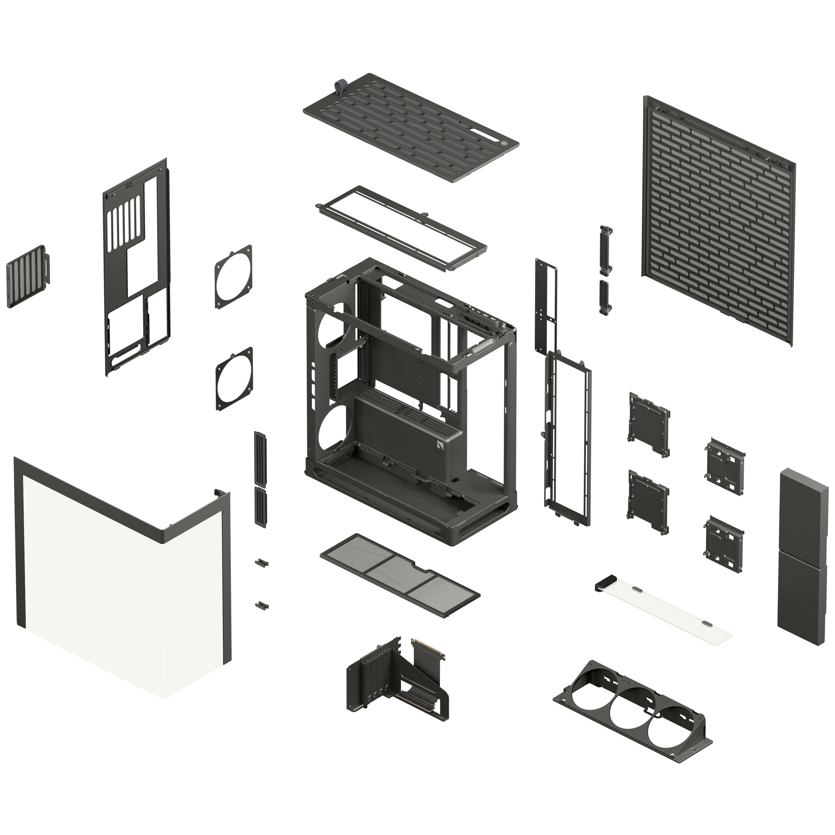 HAVN HS 360 VGPU Kabelmanagement und magnetische Panels